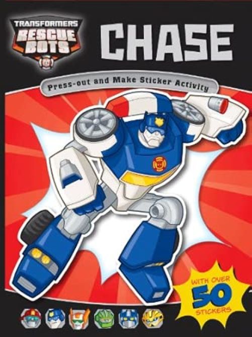 Transformers Rescue Bots Press-out and Play Chase